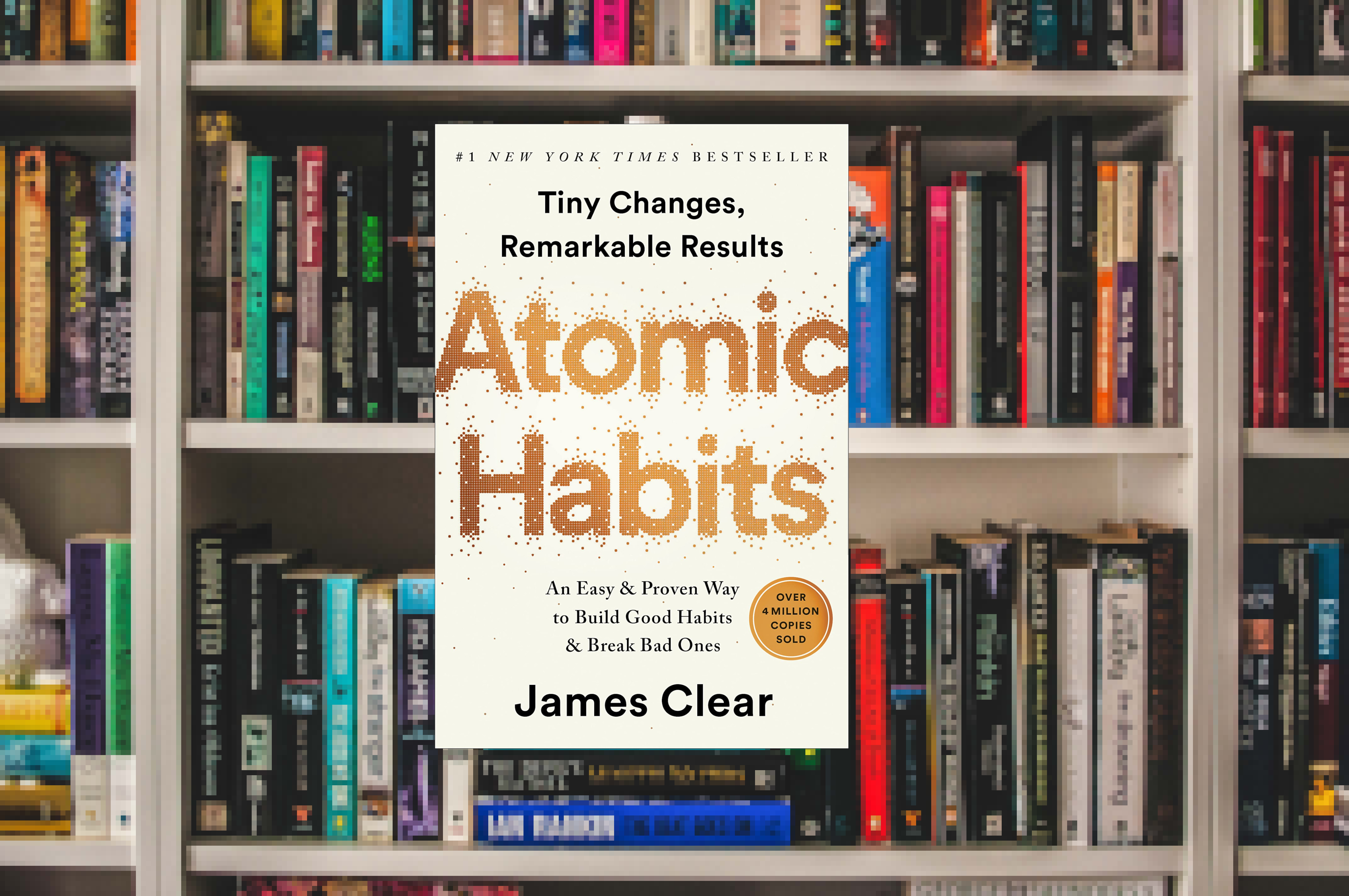 The book cover of Atomic Habits