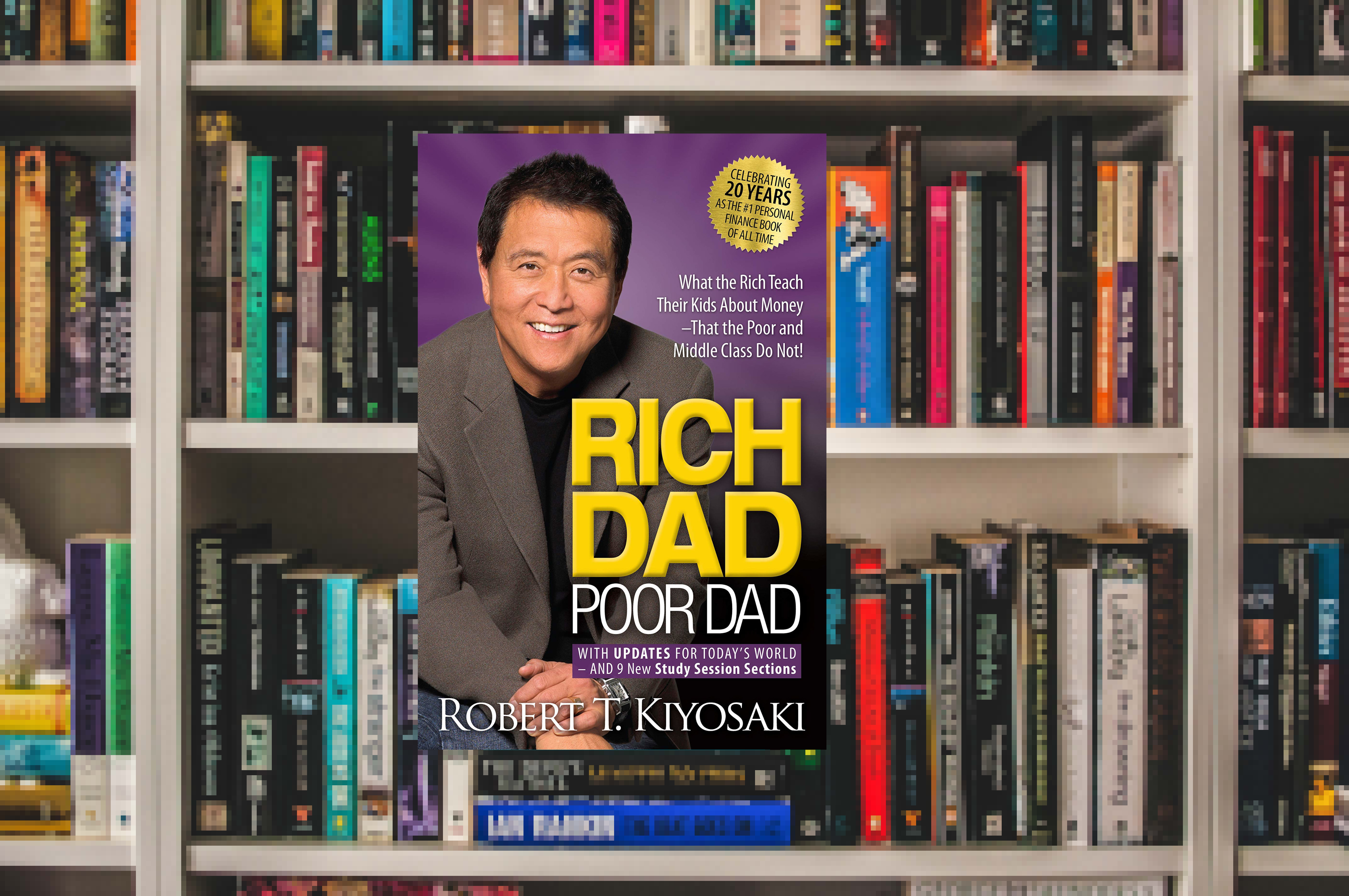 The book cover of Rich Dad Poor Dad