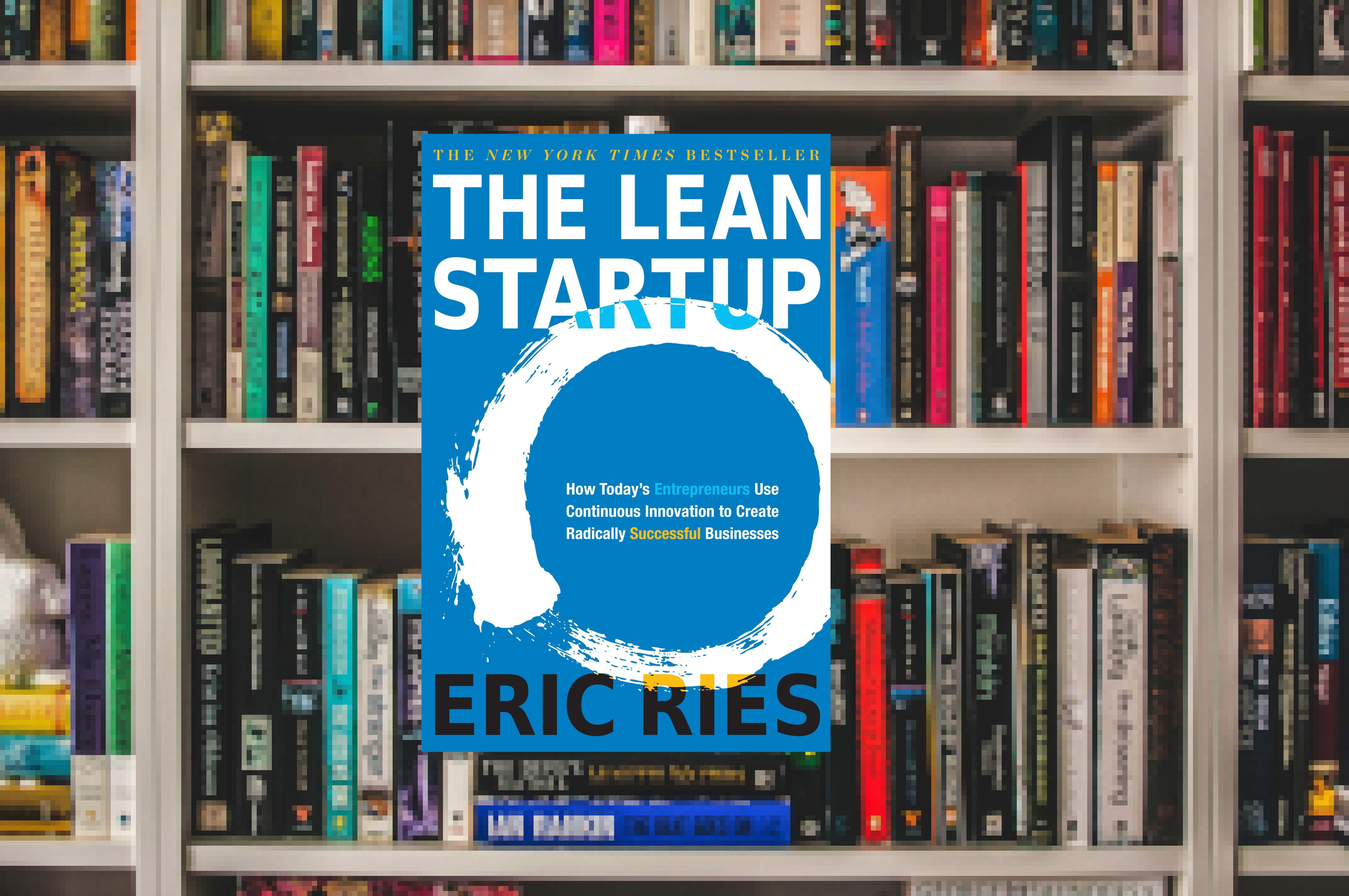 The book cover of The Lean Startup