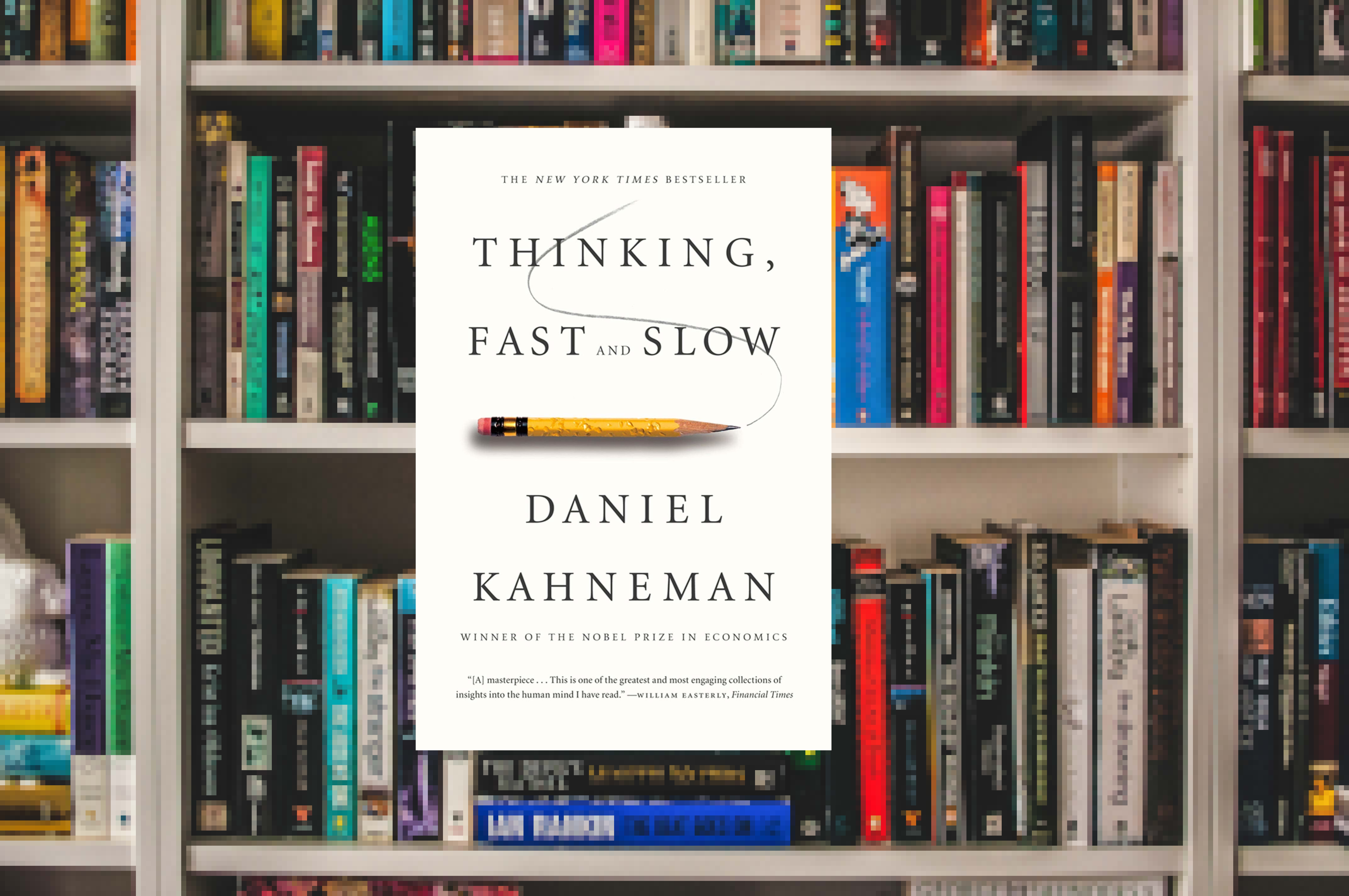 The book cover of Thinking Fast and Slow